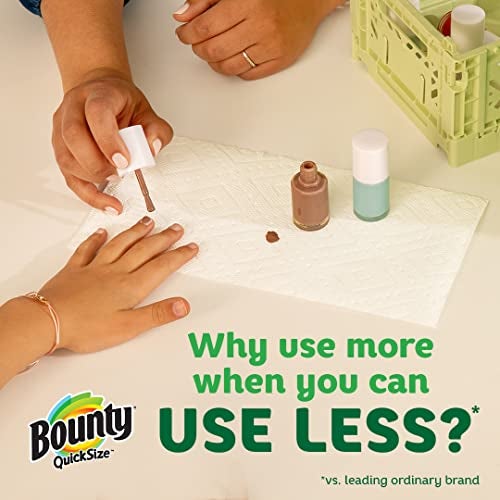 Bounty Select-A-Size Paper Towels, 8 Double Plus Rolls White, 113 Sheets Per Roll - Image 3