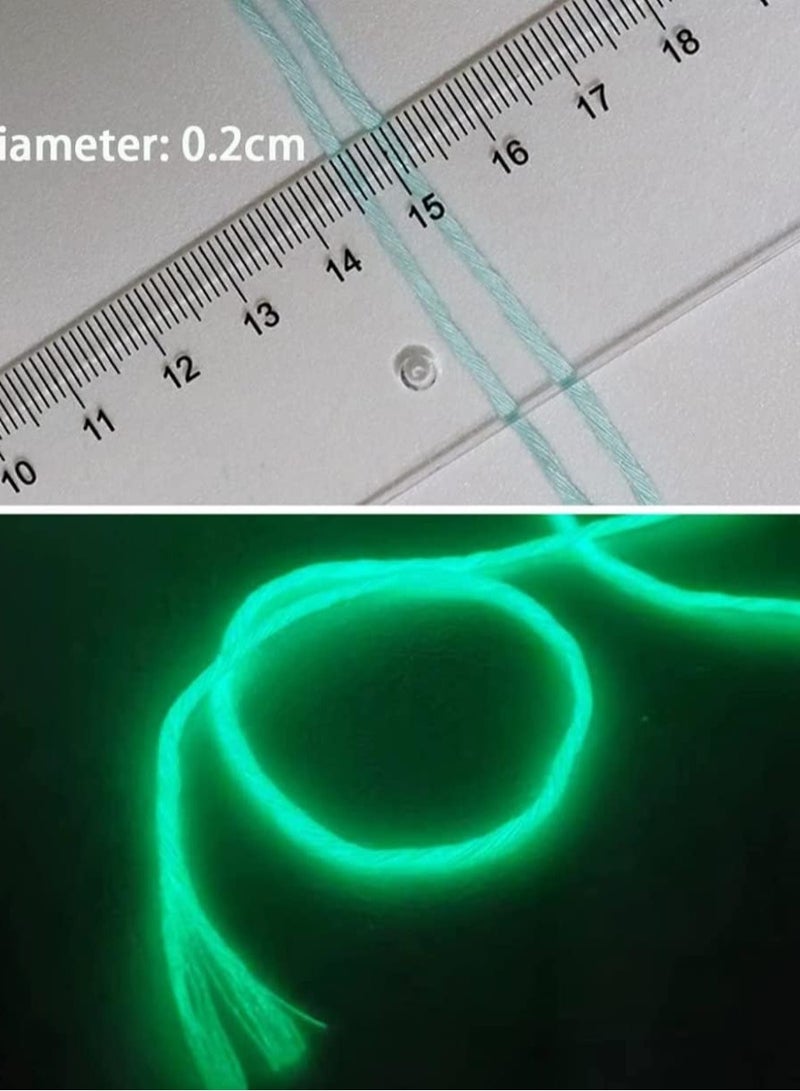 Luminous Glow in the Dark Hand Knitting Yarn - 50 m - Image 4