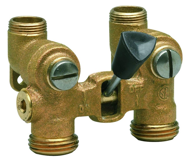 watts 1/2" 2T-M2 Brass & Tubular Washing Machine Hot Water Shut Off Valve - Image 5