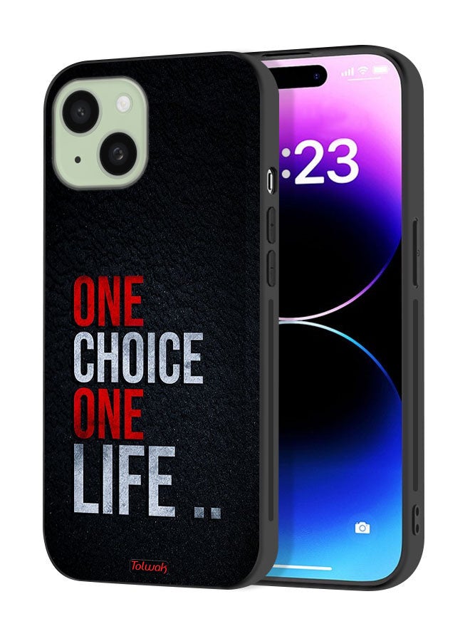 Tolwak Apple iPhone 15 Plus Protective Case Cover One Choice One Life - Image 1