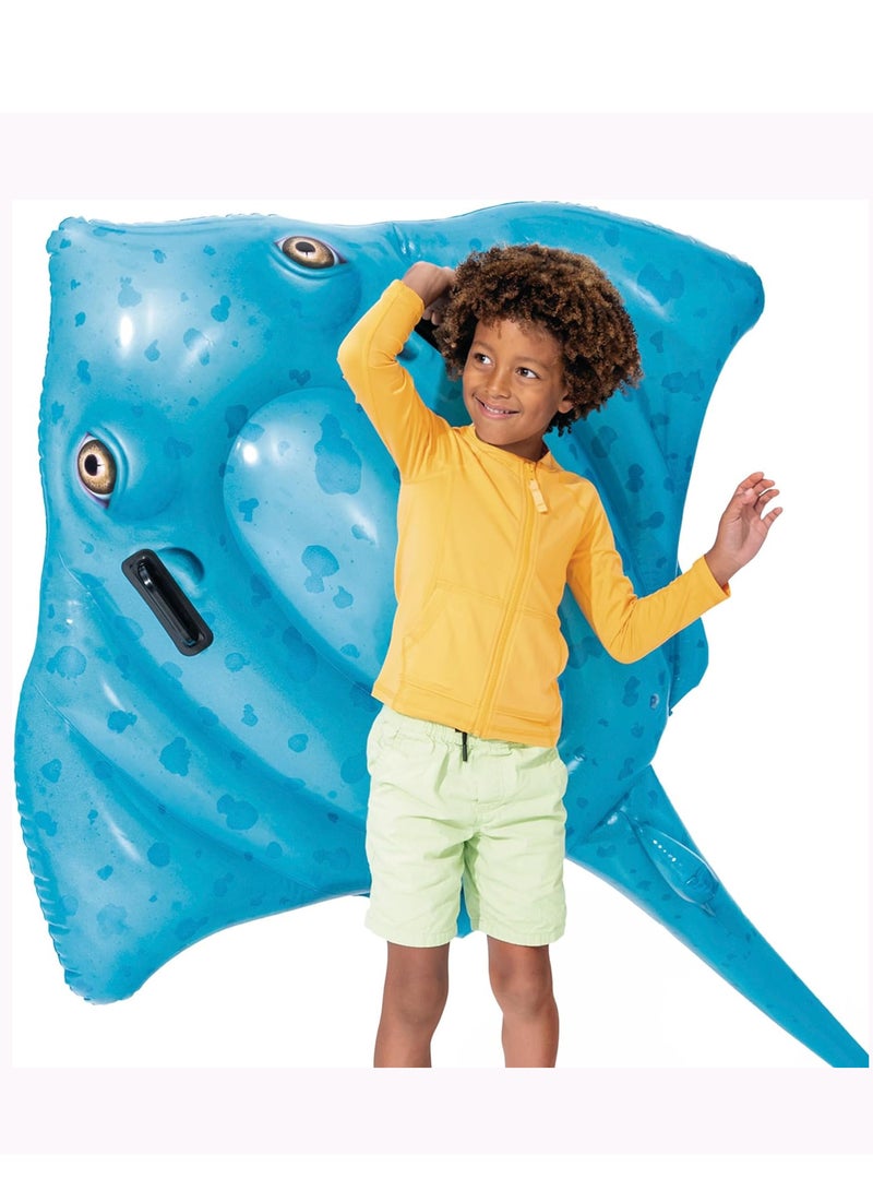 INTEX Stingray Ride-On - Inflatable Pool Toy for Kids 185 x 145cm - Image 3