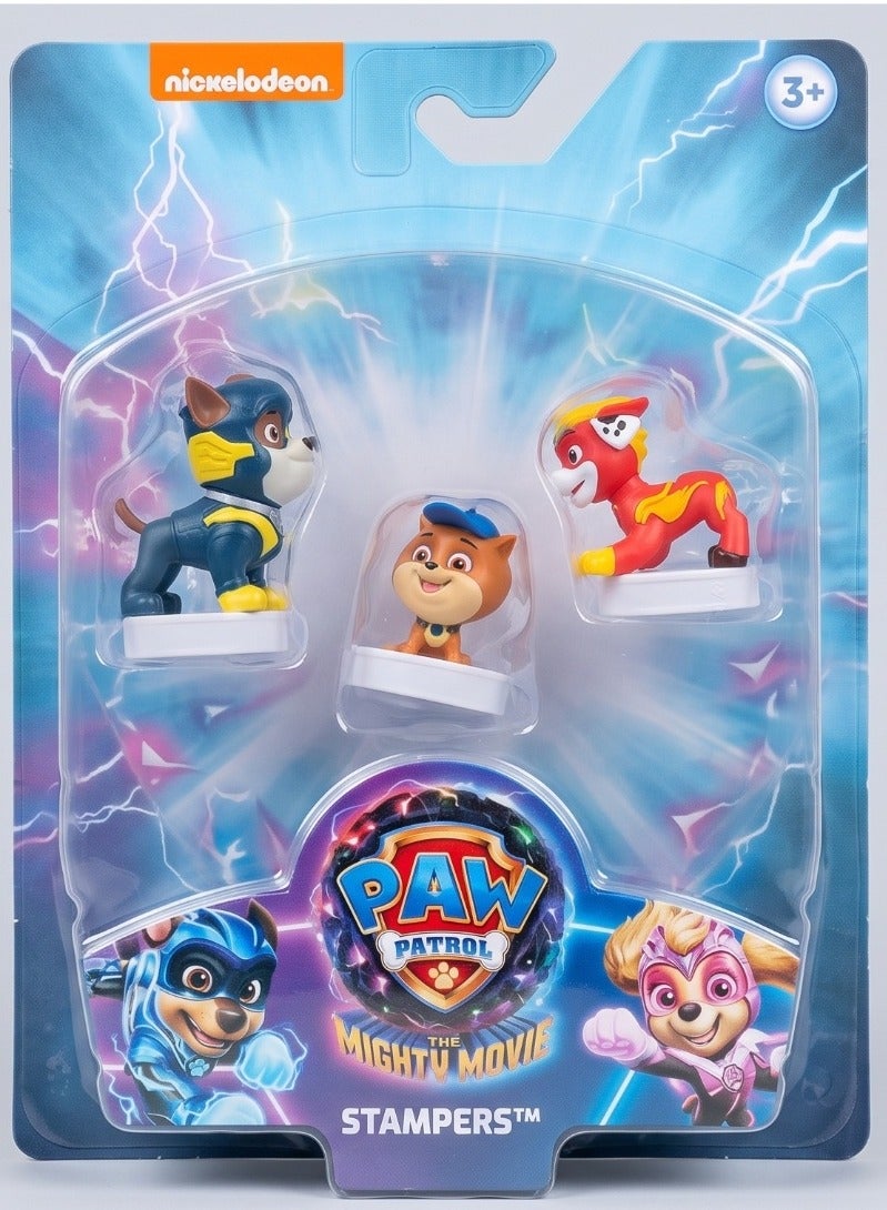 PAW PATROL باو باترول الفيلم العظيم طوابع عبوة 3 قطع (S2) - Image 1