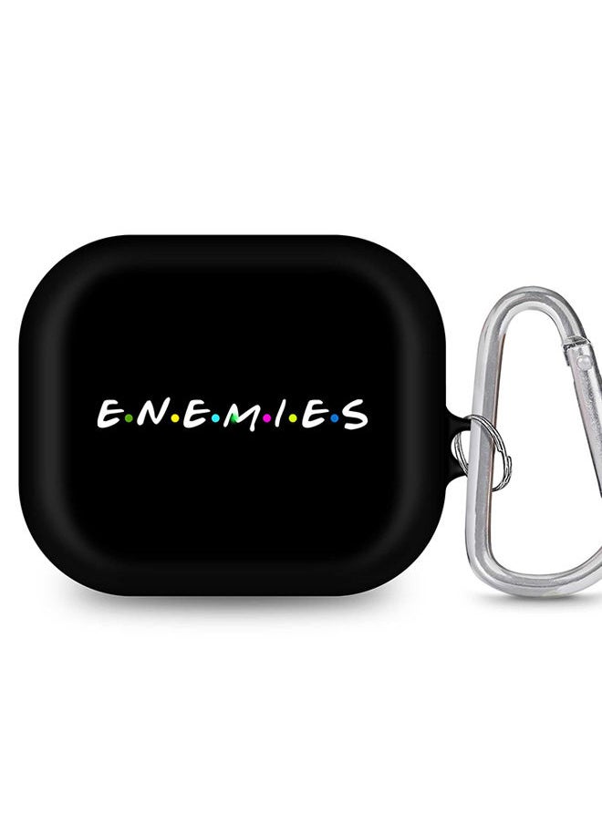 Stylizedd - StylePods Case for Airpods 3rd Gen Case With Anti-Lost Keychain - Enemies - Image 1