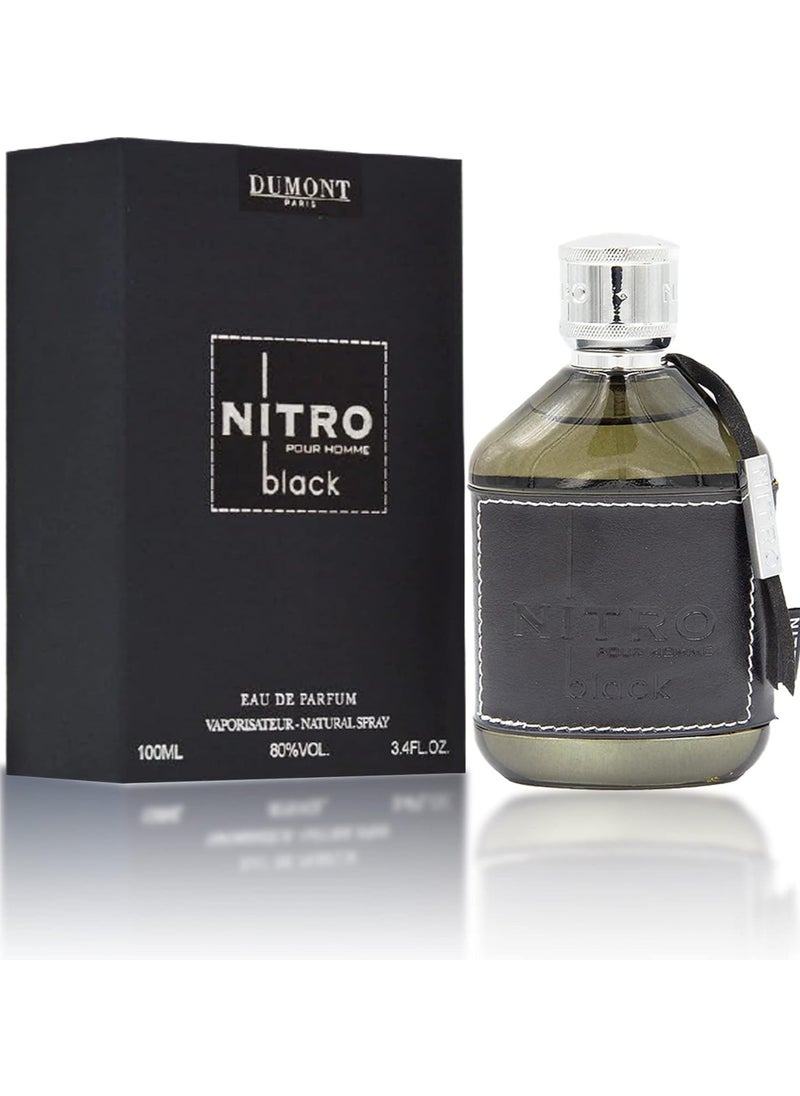 DUMONT PARIS Nitro Black Pour Homme 100ML  - Image 1
