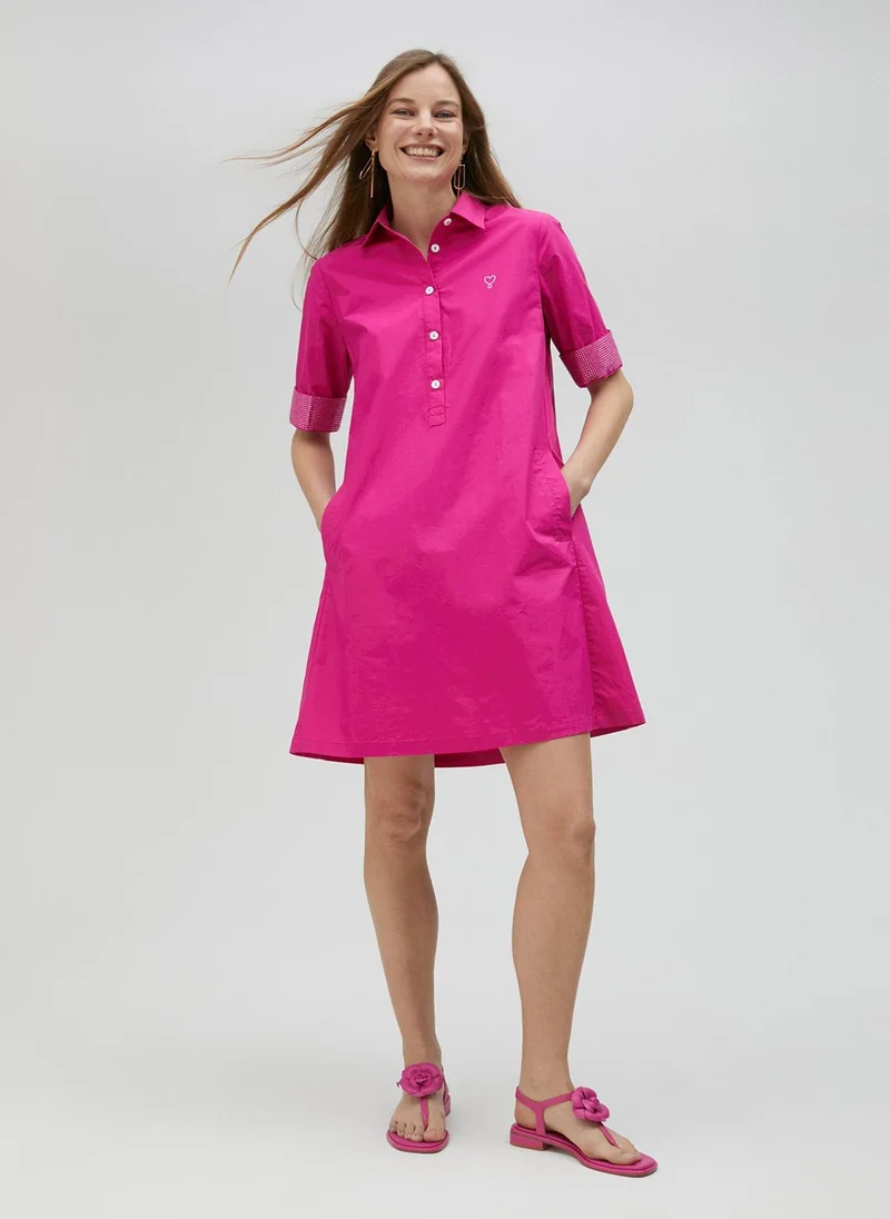 Lola Casademunt Dress with rhinestone detail sleeves