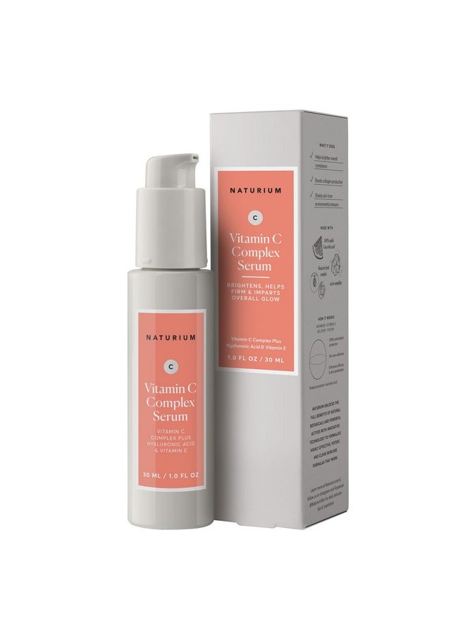 NATURIUM - Naturium Vitamin C Complex Face Serum, Anti-Aging Facial Treatment with Hyaluronic Acid & Vitamin E, 1 oz - Image 1