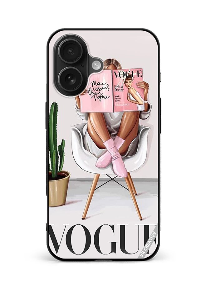 VR CREATIVE Protective Case Cover For Apple iPhone 16 Plus Vogue Art Design Multicolour