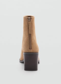 MANGO Heel Leather Ankle Boot  - Image 2