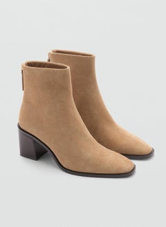 MANGO Heel Leather Ankle Boot  - Image 3