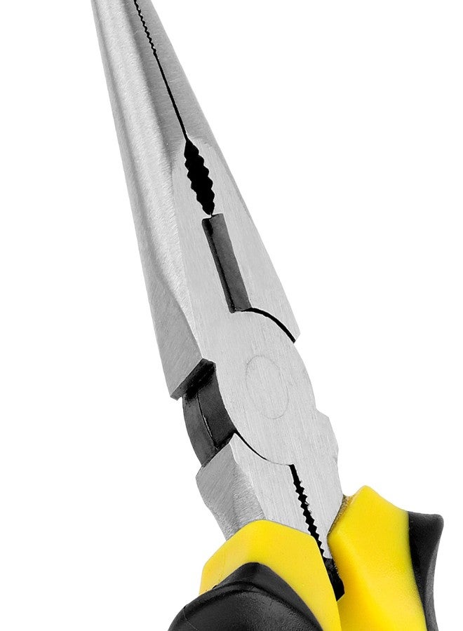 SEHOI 12 PCS 6 Inch Needle Nose Pliers Set, Long Nose Pliers with Wire Cutter, Mini Jewelry Needle Nose Pliers for Cutting Bending Wire Handmade Craft - Image 3