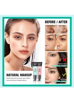 ibcccndc Pore Primer Pre Makeup Gel,Power Grip Primer,Pore Shrink Cream Isolation Concealer Cream Invisible Pore,Even Skin Tone Lasting Hydrating For All Skin (#02)  - Image 3