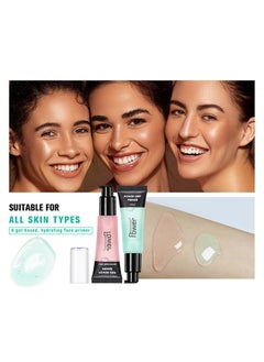 ibcccndc Pore Primer Pre Makeup Gel,Power Grip Primer,Pore Shrink Cream Isolation Concealer Cream Invisible Pore,Even Skin Tone Lasting Hydrating For All Skin (#02)  - Image 5