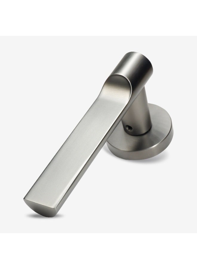CINCINNO Azar Premium Anti-Rust Zinc Door Handle Pair – Durable & Stylish for Home & Office, UV Protection, 2-Year Color & 5-Year Mechanical Warranty, Salt Spray Tested (Gun Metal Grey)  - Image 3