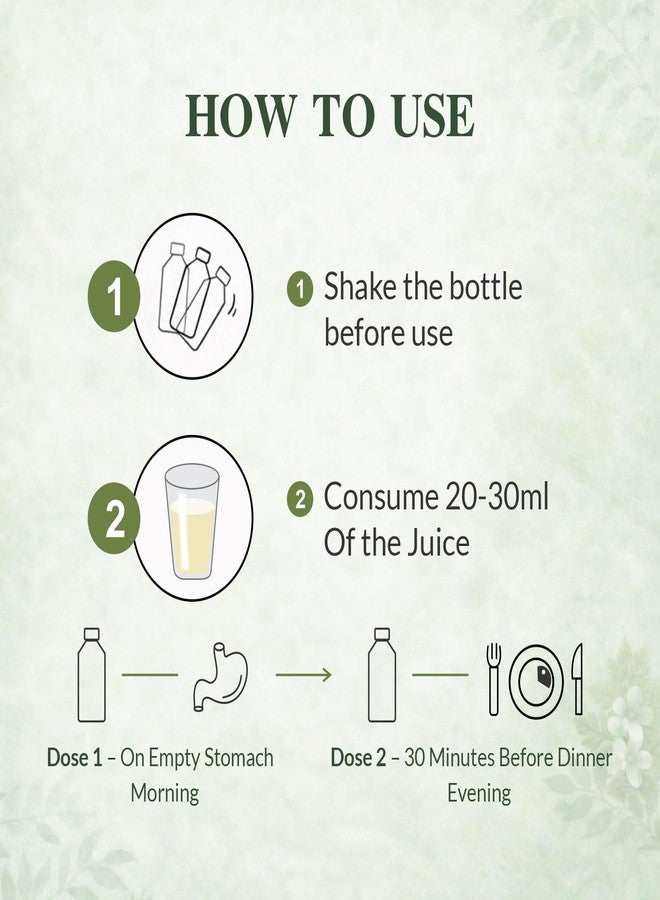 Axiom Karela Jamun Juice |Natural Herbal Juice With Karela and Jamun | Helps Control Blood Sugar Level and Lower Bad Cholesterol | Diabetic Care 1Ltr - Image 4