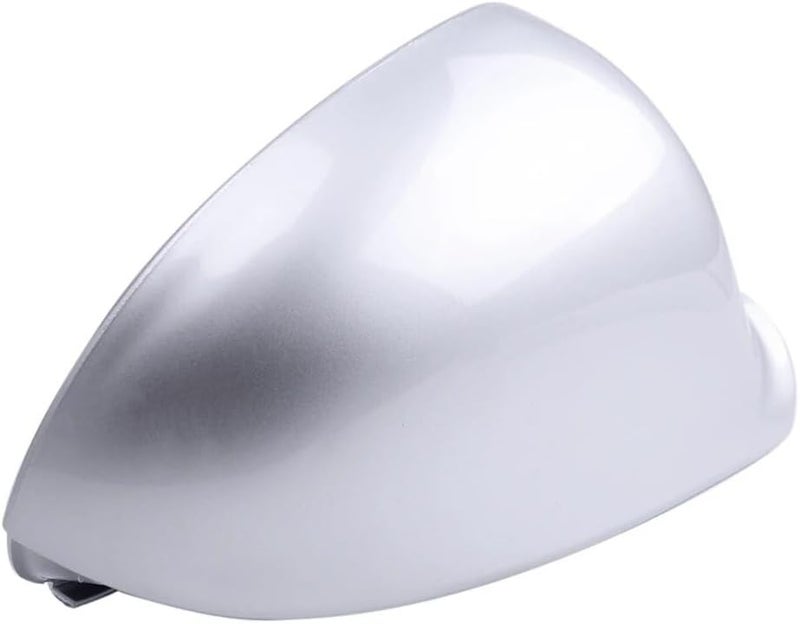 Vuzmode Matte Silver Rearview Mirror Cover for VW - Image 1