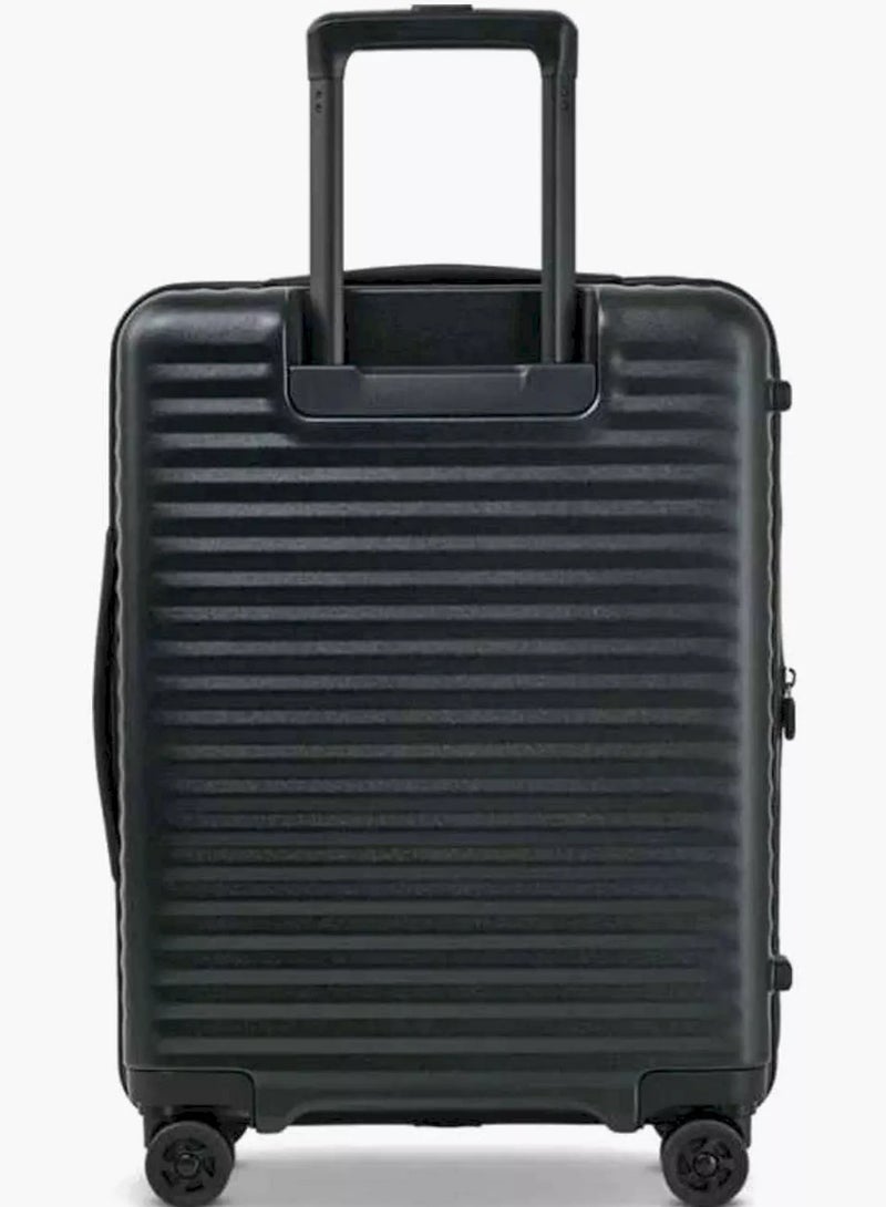 Echolac Celestra FA+ 54 Cm Hard Sided 4-Wheeler Spinner Cabin Luggage Trolley - Black - Image 5