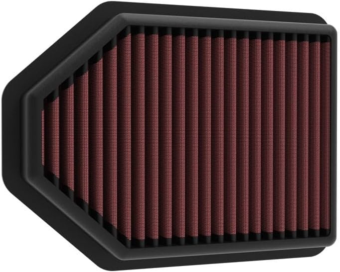K&N فلتر هواء محرك عالي الأداء من K&N لسيارة GENESIS G80 2021-2022، فلتر قابل للغسل والاستبدال - Image 4