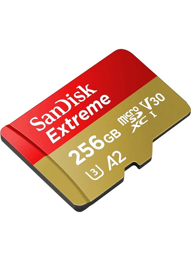 sandisk 256GB Extreme for Mobile Gaming microSD UHS-I Card - C10, U3, V30, 4K, A2, Micro SD - SDSQXA1-256G-GN6GN - Image 2