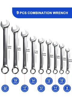 HomarKet 82 PCS Mechanic Socket Tool Kit Set, Professional Car Repair Tool Wrench Set Batch Head Ratchet Pawl Socket Spanner Screwdriver  - Image 2