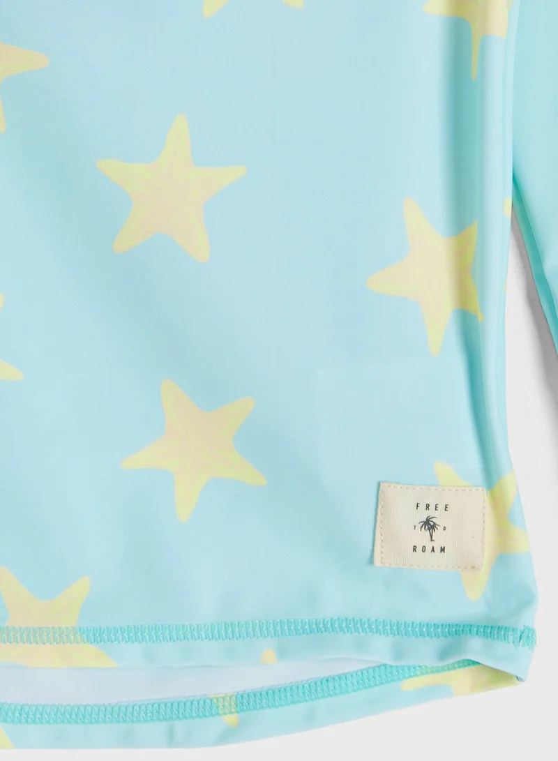 Cotton On Kids Star Print Top