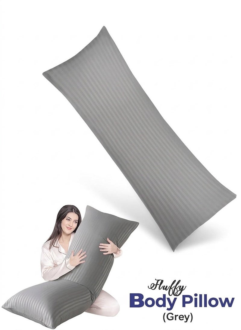 زيسكوير وسادة فاخرة لكامل الجسم للبالغين 120×45 سم - وسادة حمل فائقة النعومة، وسادة دعم طويلة للجسم لمن ينامون على الجانب، حشوة من ألياف البوليستر قابلة للتهوية مع غطاء من القطن، وسادة عناق للنوم لدعم الظهر والرقبة والساقين، متعددة الألوان - Image 1