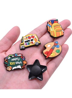 Excefore Shoe Decoration Charms Crocs Charms 25 Pcs  Croc Accessories School Life Student Rewards PVC, Holiday Birthday Party Favors, Charms For Clog Wristband Sandals Bracelet  - Image 2