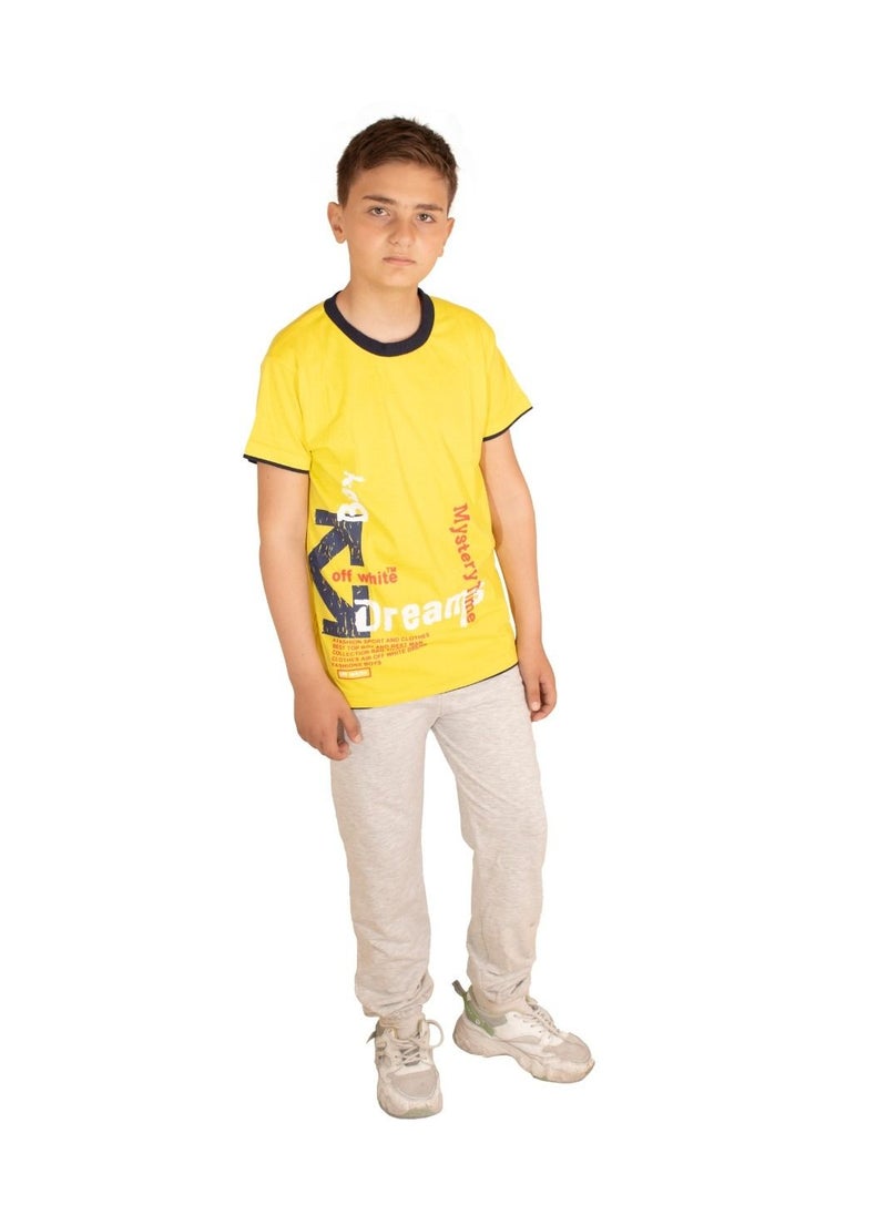 lecoo Cotton summer wear for boys - for going out, clubbing and home - Summer Melton pants with pockets - also suitable for pajamas  - Image 2
