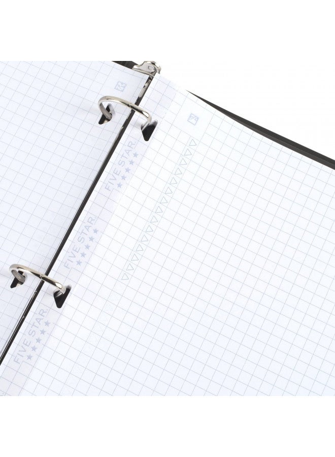 Five Star Loose Leaf Paper + Study App, Notebook Paper, Graph Ruled Paper, 8-1/2" x 11", 80 Sheets, Reinforced Filler Paper, Fights Ink Bleed (170122) - Image 5