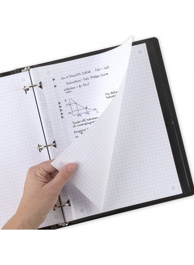 Five Star Loose Leaf Paper + Study App, Notebook Paper, Graph Ruled Paper, 8-1/2" x 11", 80 Sheets, Reinforced Filler Paper, Fights Ink Bleed (170122) - Image 4