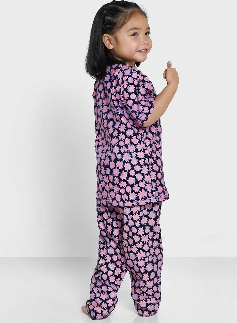 Pinata Shadow Flower Aop Pj Set