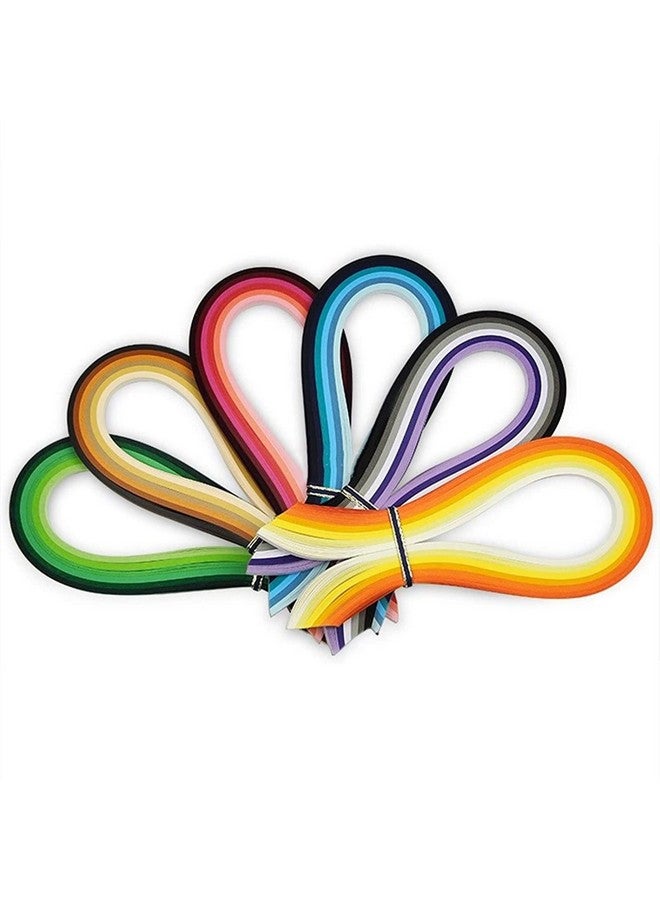 YURROAD 1.5Mm X 39Cm Paper Quilling Strips Kit 36 Colors 720 Strips Quilling Paper Diy Crafts Strips  - Image 1