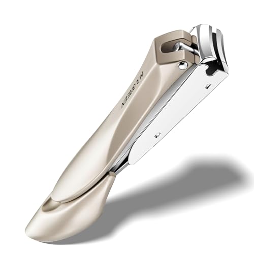 MrGreen Nail Clippers with Catcher Professional Stainless Steel Fingernail and Toenail Clipper Cutter Trimmer Set for Men and WomenSmall 