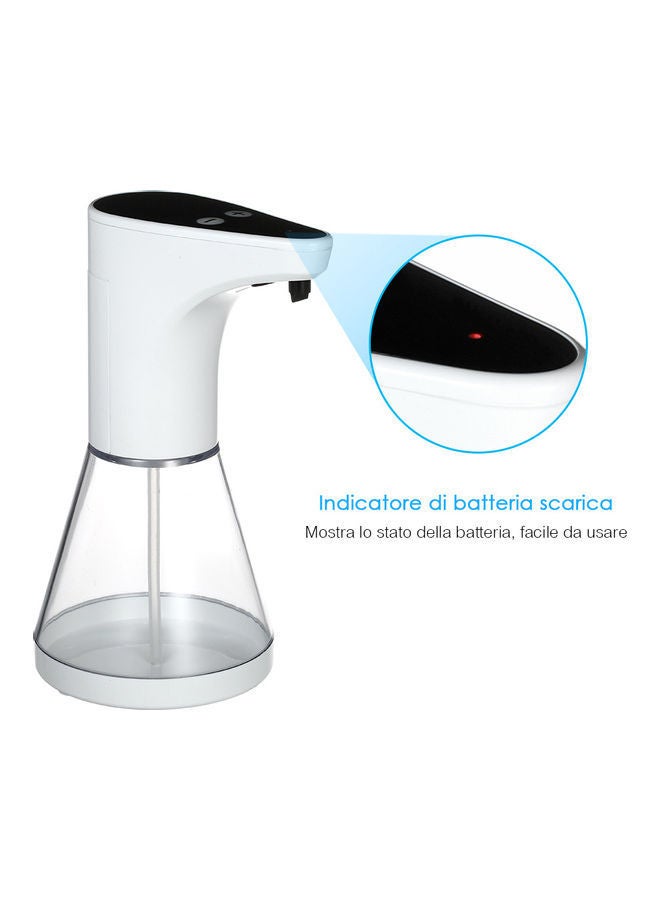 NIBEMINENT Automatic Soap Dispenser NA-H8617 White/Clear - Image 4