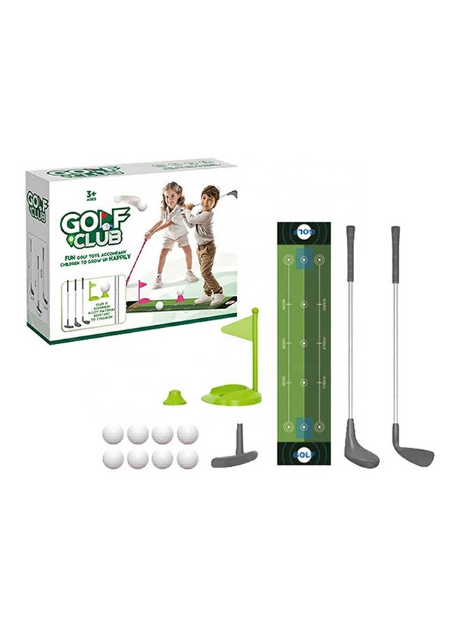 Toyland Kids Indoor Golf Club Play Set With Putting Mat, Balls And Clubs – Fun Sports Game For Boys And Girls - Image 1