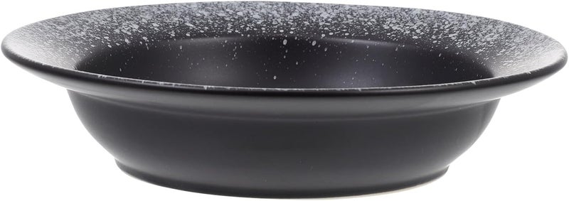 Homoyoyo Ceramic Steak Plate and Soup Bowl 8-inch round Japanese Style Pasta Dish Sturdy Porcelain Dinnerware for Household and Restaurant Western Food Serving - Image 1