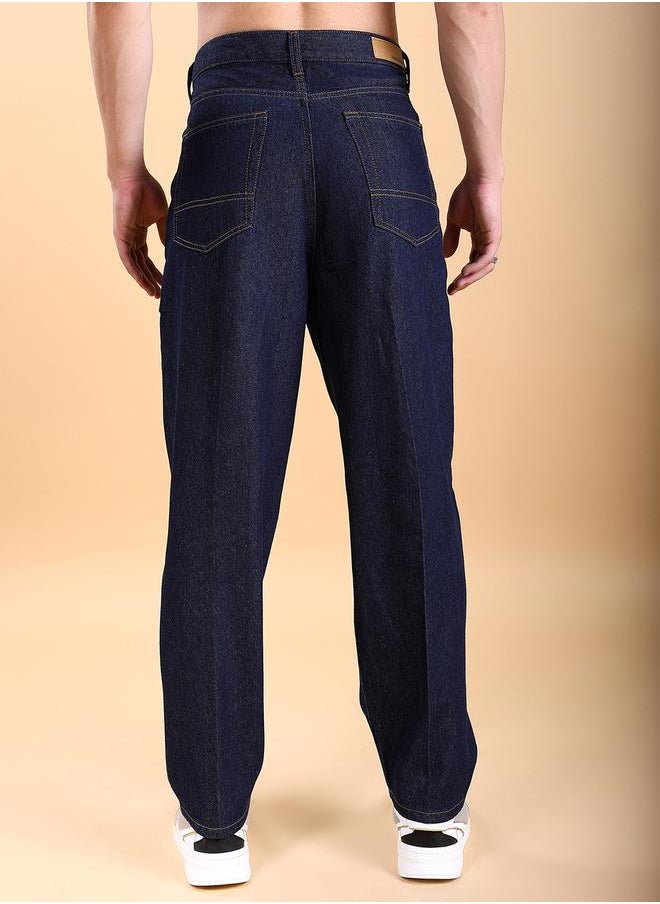 HIGHLANDER Mid-Rise Loose Fit Jeans by Styli  - Image 3