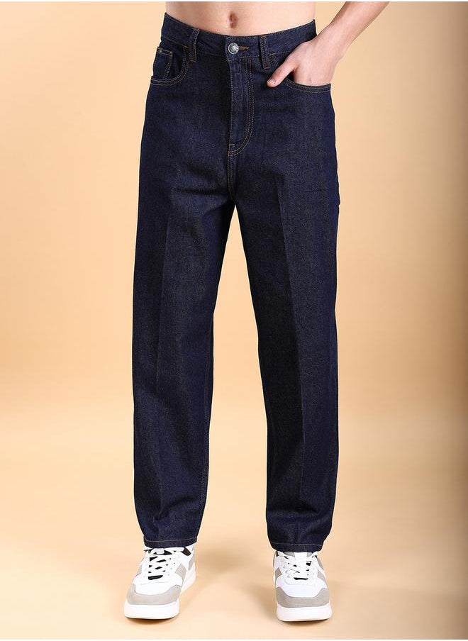 HIGHLANDER Mid-Rise Loose Fit Jeans by Styli  - Image 1