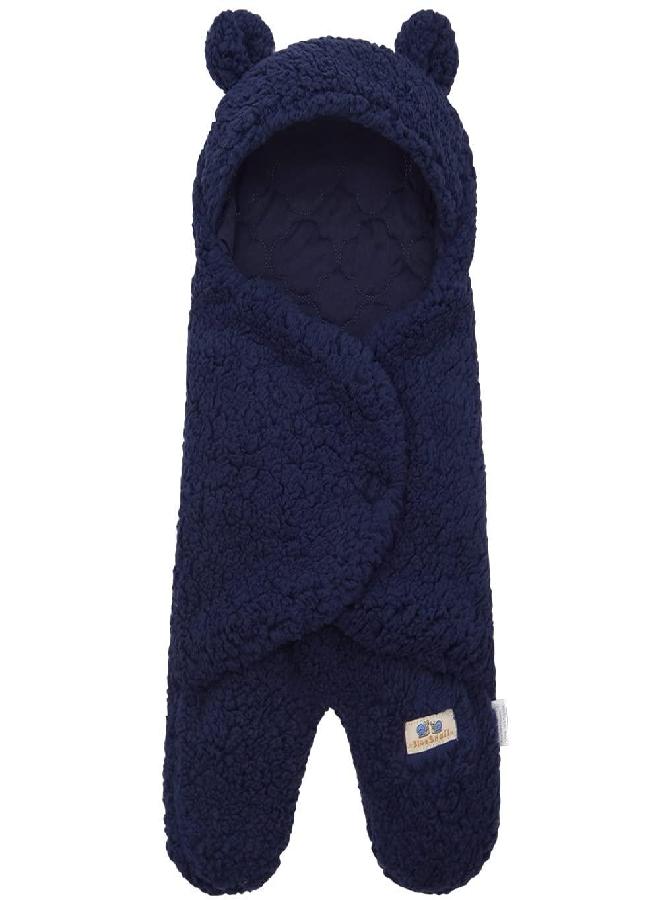 BlueSnail Newborn Receiving Blanket Baby Sleeping Wrap Swaddle(0-3M, 8-13lbs,Navy) - Image 5