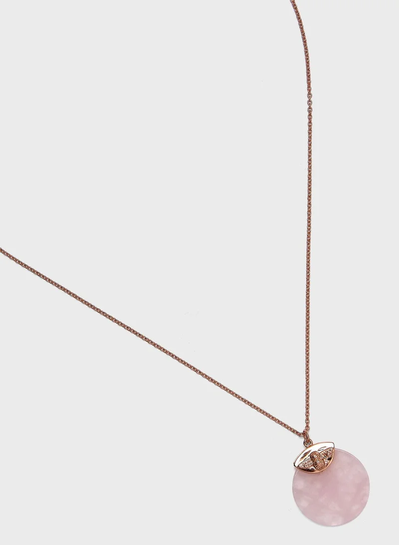 OLIVIA BURTON Bejewelled Bee Necklace