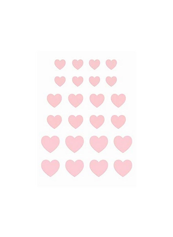 The Crème Shop He Crème Shop Heart Shape Clear Skin Hydrocolloid Dark Spot Acne Patches Infused With Salicylic Acid + Witch Hazel ; Adhesive Patches That Fight Pesky Pimples. (72 Patches / 3 Sizes)  - Image 3