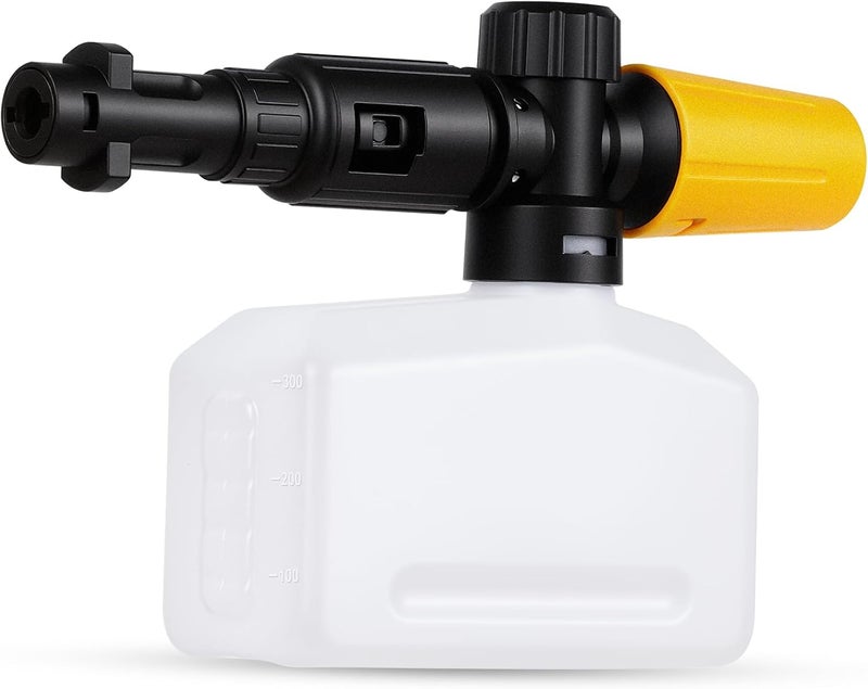 HOTUT Snow Foam Lance,400ml Pressure Washer Foam Cannon with Adjustable Nozzle,Power Thick Soap Dispensal,High Car Wash Gun,for Karcher K2 K3 K4 K5 K6 K7 Pressure Washer Low wear optimized build - Image 1