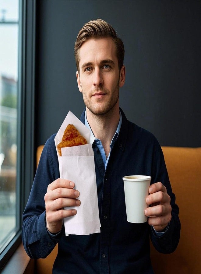 QWENOX مناديل ورقية من ماركة أمازون QWENOX® لطاولة الطعام - (عبوة من قطعتين (100 منديل)) - Image 5
