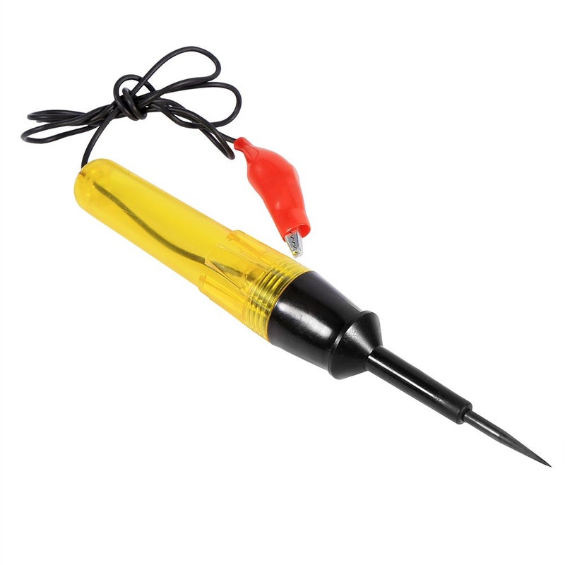 Automotive Voltage Tester – 6V 12V 24V Light Tester – Diagnostic Probe Pen, Alligator Clip Cord, Car & Truck Circuit Checker, Use for Fuses, Batteries, Wiring Repairs - Image 4