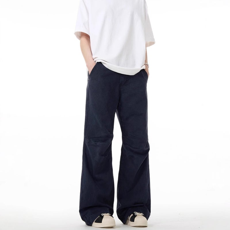 Unisex Classic Denim Jeans Loose Fit Daily Outdoor Wear - Image 3