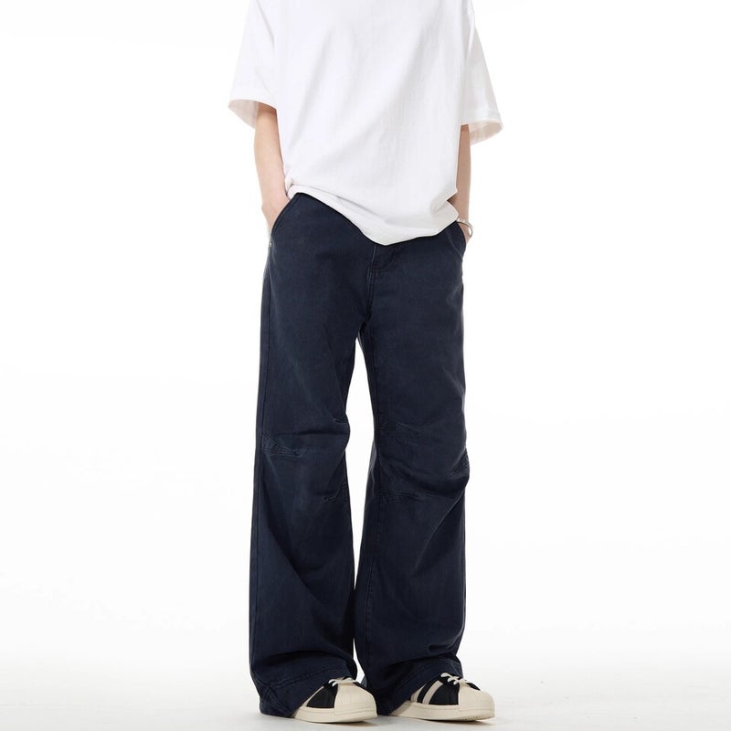 Unisex Classic Denim Jeans Loose Fit Daily Outdoor Wear - Image 1