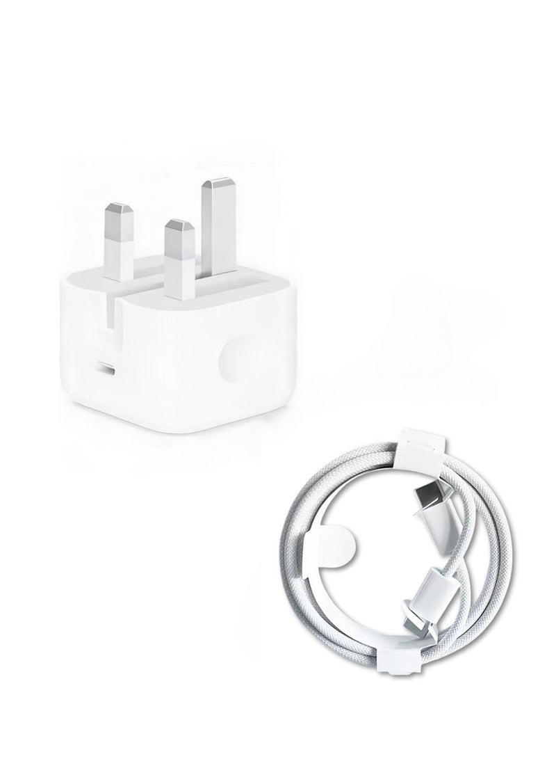 general IPhone 15 Pro Max Charger With Usb-C Port 20W, package includes one iPhone Fast Charging Cord Type C to Type C Cable for iPhone 15 Pro max/15 Pro/15 plus/15 1M - Image 1