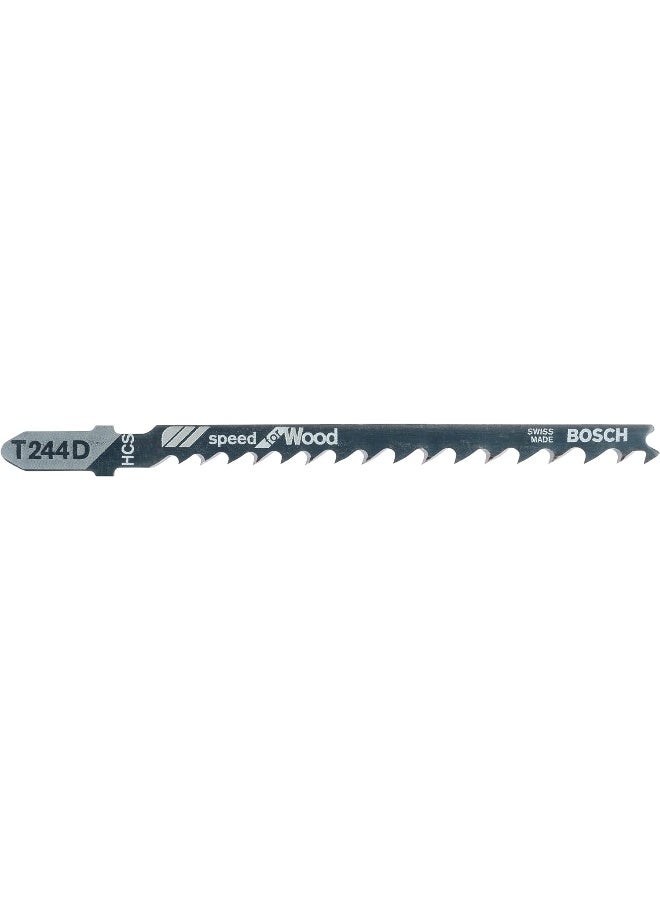 Bosch - T244D Jigsaw Blades, 100 Mm Length, High Carbon Steel Material - Image 2