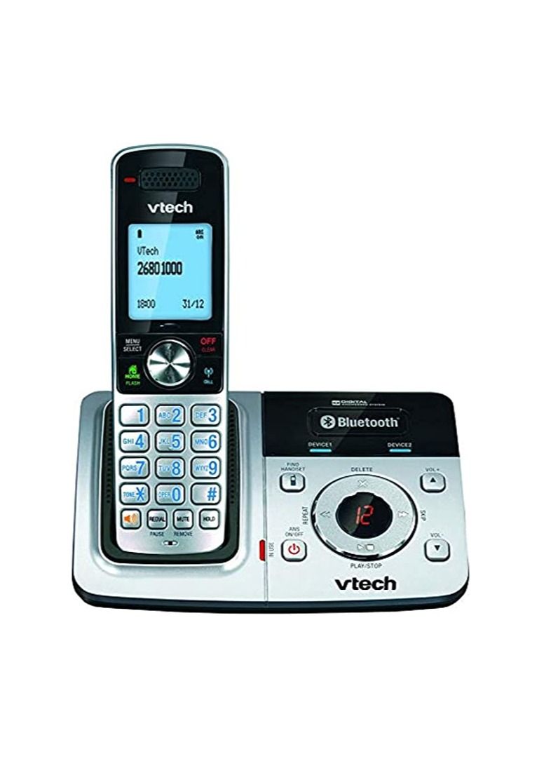 Vtech Digital Cordless Phone System with Bluetooth Wireless Technology - Silver [DS6321] 