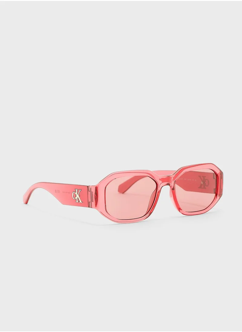 Calvin Klein Jeans Modified Rectangle Sunglasses