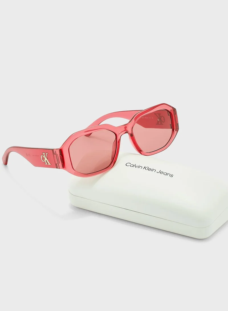Calvin Klein Jeans Modified Rectangle Sunglasses